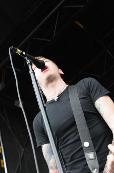 Against Me! on the Highway 1 Stage, Warped Tour, Verizon Wireless Amphithea