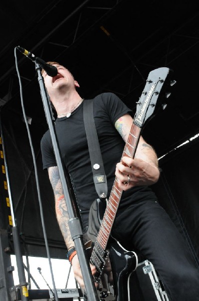 Against Me! on the Highway 1 Stage, Warped Tour, Verizon Wireless Amphithea