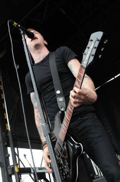 Against Me! on the Highway 1 Stage, Warped Tour, Verizon Wireless Amphithea