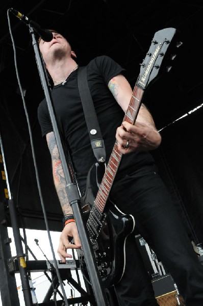 Against Me! on the Highway 1 Stage, Warped Tour, Verizon Wireless Amphithea