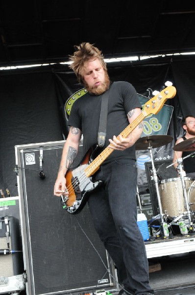 Against Me! on the Highway 1 Stage, Warped Tour, Verizon Wireless Amphithea