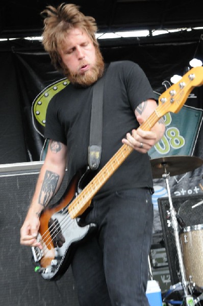 Against Me! on the Highway 1 Stage, Warped Tour, Verizon Wireless Amphithea