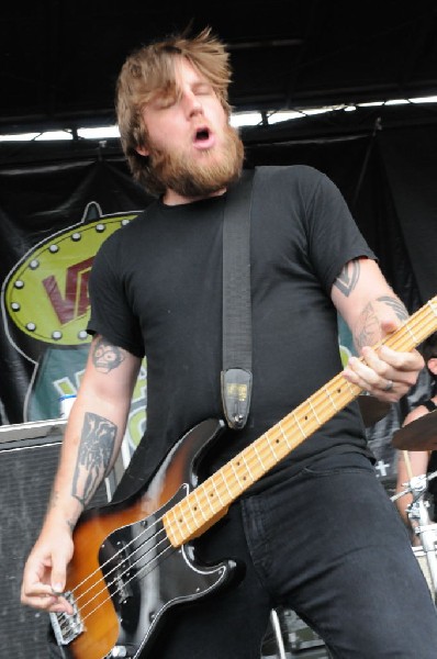 Against Me! on the Highway 1 Stage, Warped Tour, Verizon Wireless Amphithea