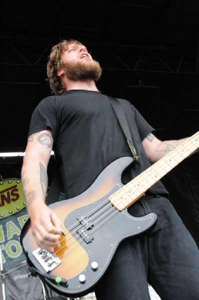 Against Me! on the Highway 1 Stage, Warped Tour, Verizon Wireless Amphithea