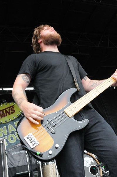 Against Me! on the Highway 1 Stage, Warped Tour, Verizon Wireless Amphithea