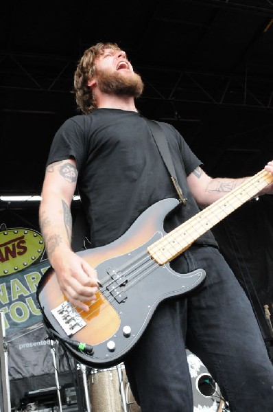 Against Me! on the Highway 1 Stage, Warped Tour, Verizon Wireless Amphithea