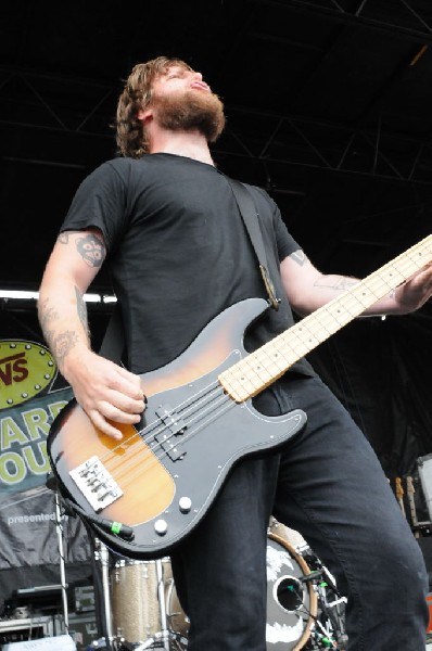 Against Me! on the Highway 1 Stage, Warped Tour, Verizon Wireless Amphithea