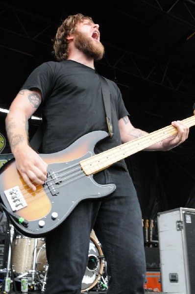 Against Me! on the Highway 1 Stage, Warped Tour, Verizon Wireless Amphithea