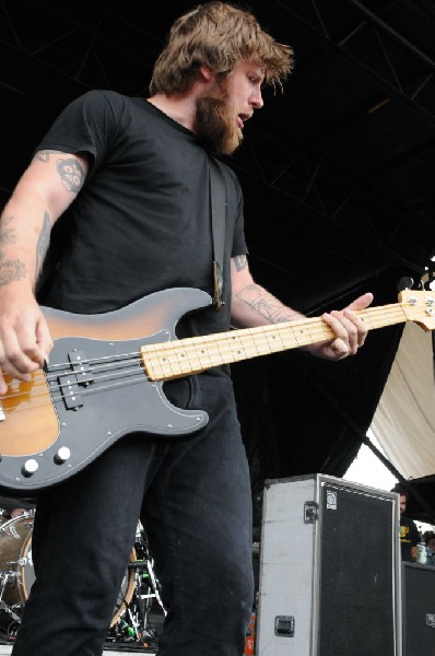 Against Me! on the Highway 1 Stage, Warped Tour, Verizon Wireless Amphithea