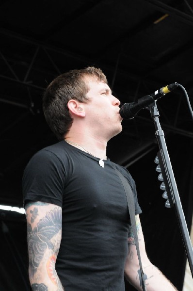 Against Me! on the Highway 1 Stage, Warped Tour, Verizon Wireless Amphithea