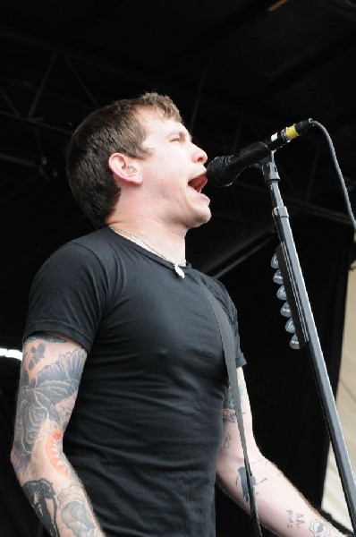 Against Me! on the Highway 1 Stage, Warped Tour, Verizon Wireless Amphithea