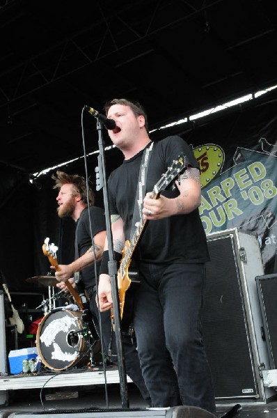 Against Me! on the Highway 1 Stage, Warped Tour, Verizon Wireless Amphithea