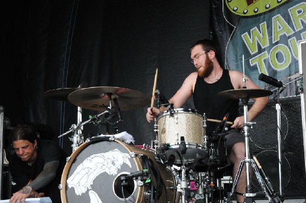 Against Me! on the Highway 1 Stage, Warped Tour, Verizon Wireless Amphithea