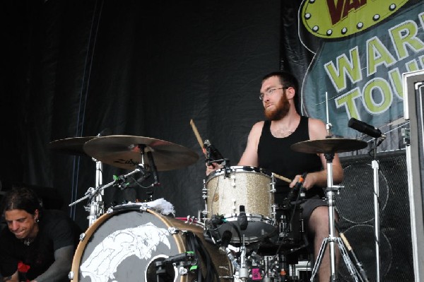 Against Me! on the Highway 1 Stage, Warped Tour, Verizon Wireless Amphithea