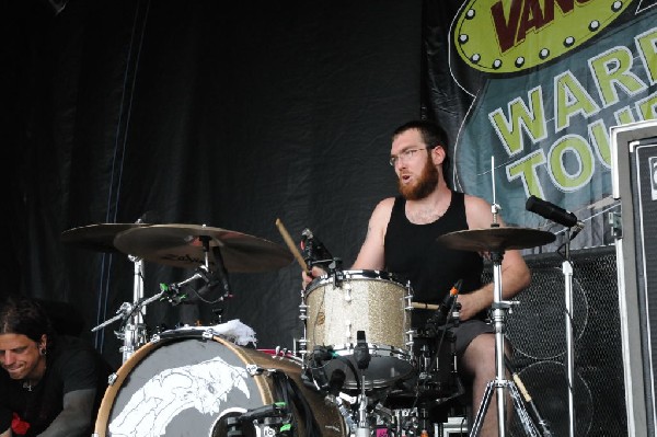 Against Me! on the Highway 1 Stage, Warped Tour, Verizon Wireless Amphithea