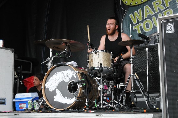 Against Me! on the Highway 1 Stage, Warped Tour, Verizon Wireless Amphithea