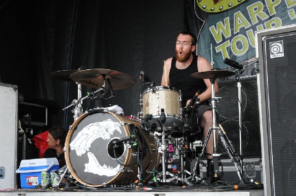 Against Me! on the Highway 1 Stage, Warped Tour, Verizon Wireless Amphithea