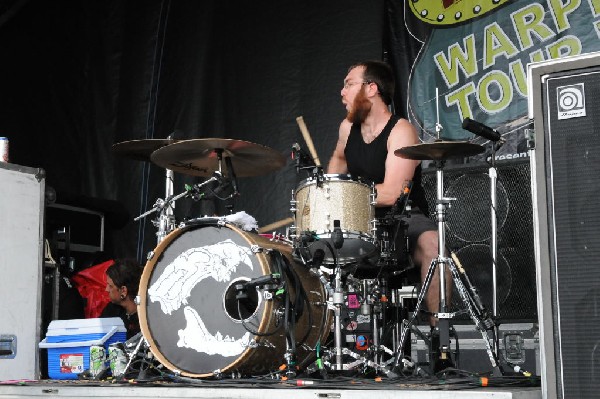 Against Me! on the Highway 1 Stage, Warped Tour, Verizon Wireless Amphithea