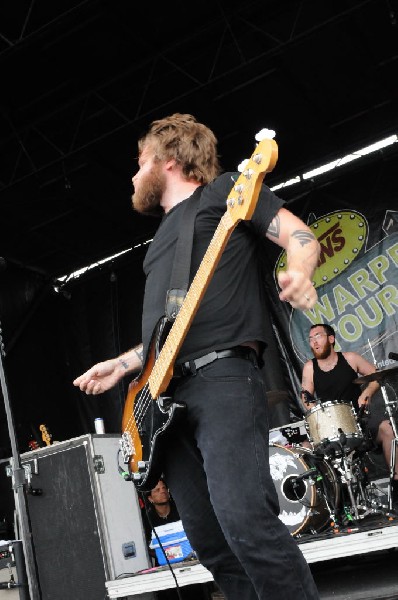 Against Me! on the Highway 1 Stage, Warped Tour, Verizon Wireless Amphithea