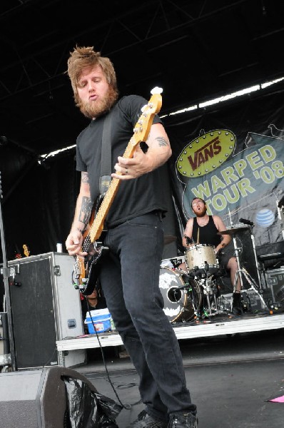 Against Me! on the Highway 1 Stage, Warped Tour, Verizon Wireless Amphithea