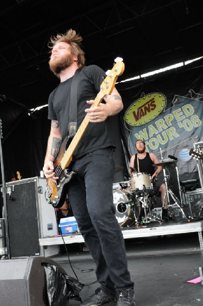 Against Me! on the Highway 1 Stage, Warped Tour, Verizon Wireless Amphithea