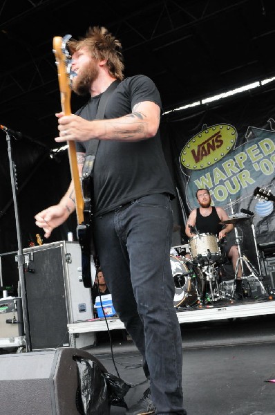 Against Me! on the Highway 1 Stage, Warped Tour, Verizon Wireless Amphithea