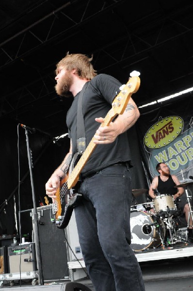 Against Me! on the Highway 1 Stage, Warped Tour, Verizon Wireless Amphithea