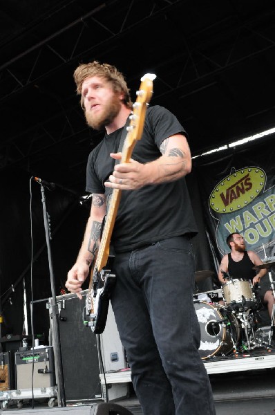 Against Me! on the Highway 1 Stage, Warped Tour, Verizon Wireless Amphithea