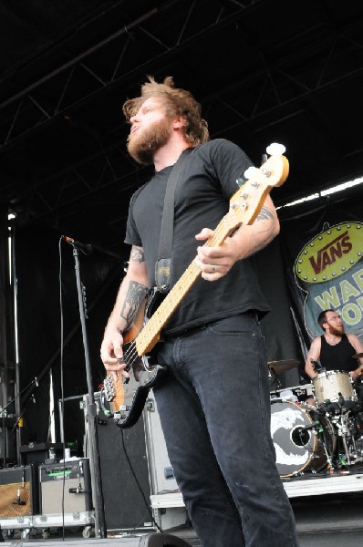 Against Me! on the Highway 1 Stage, Warped Tour, Verizon Wireless Amphithea