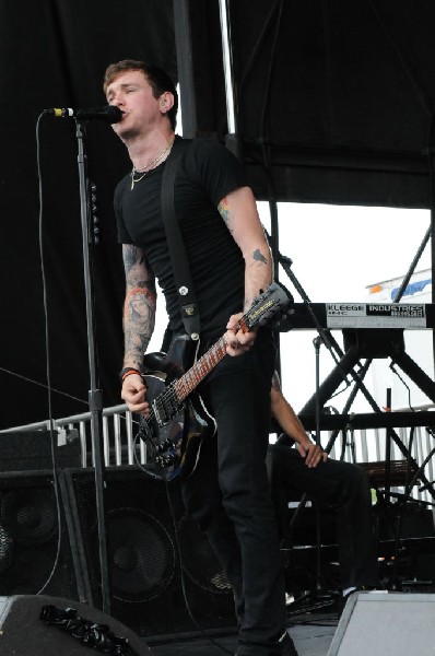 Against Me! on the Highway 1 Stage, Warped Tour, Verizon Wireless Amphithea