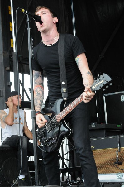 Against Me! on the Highway 1 Stage, Warped Tour, Verizon Wireless Amphithea