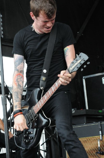 Against Me! on the Highway 1 Stage, Warped Tour, Verizon Wireless Amphithea