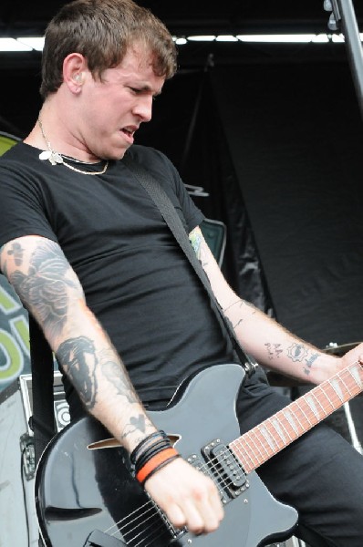 Against Me! on the Highway 1 Stage, Warped Tour, Verizon Wireless Amphithea