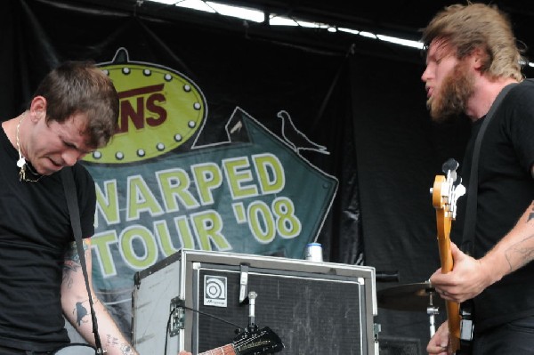 Against Me! on the Highway 1 Stage, Warped Tour, Verizon Wireless Amphithea
