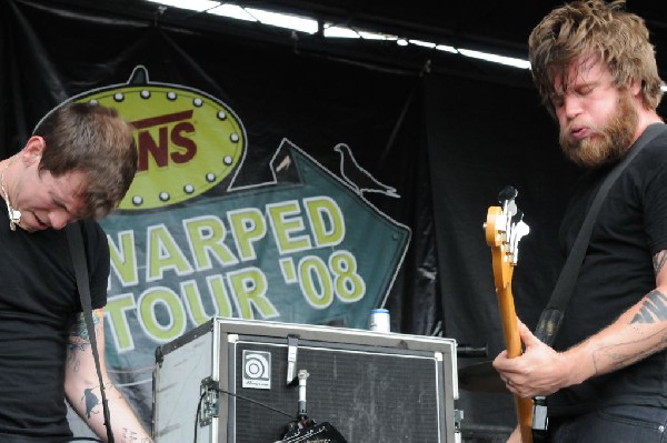 Against Me! on the Highway 1 Stage, Warped Tour, Verizon Wireless Amphithea