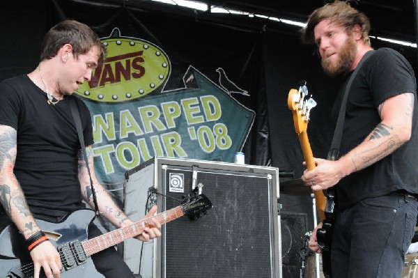 Against Me! on the Highway 1 Stage, Warped Tour, Verizon Wireless Amphithea
