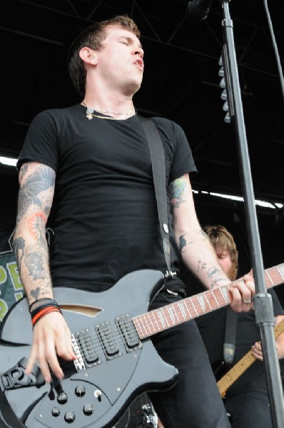 Against Me! on the Highway 1 Stage, Warped Tour, Verizon Wireless Amphithea