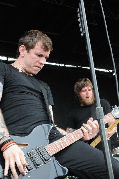 Against Me! on the Highway 1 Stage, Warped Tour, Verizon Wireless Amphithea