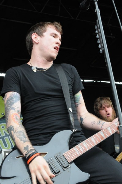 Against Me! on the Highway 1 Stage, Warped Tour, Verizon Wireless Amphithea