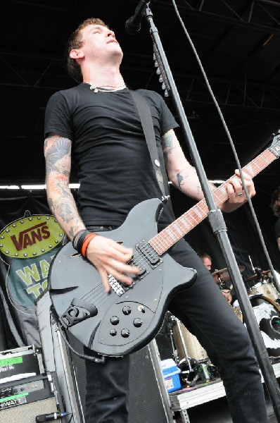 Against Me! on the Highway 1 Stage, Warped Tour, Verizon Wireless Amphithea