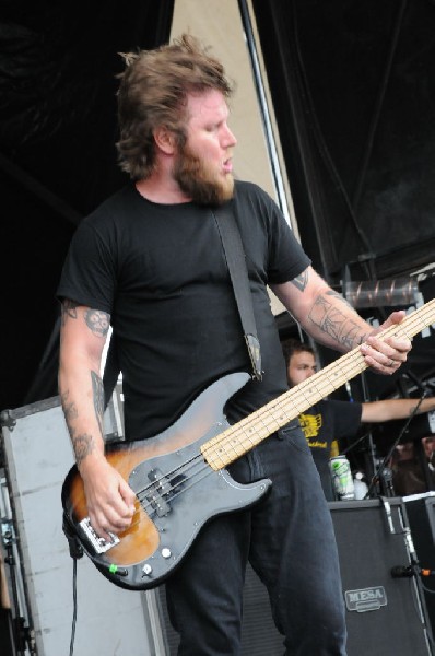 Against Me! on the Highway 1 Stage, Warped Tour, Verizon Wireless Amphithea
