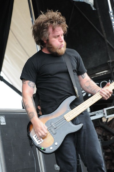 Against Me! on the Highway 1 Stage, Warped Tour, Verizon Wireless Amphithea