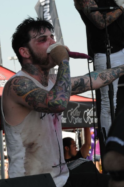 Aiden at Warped Festival, San Antonio, Texas