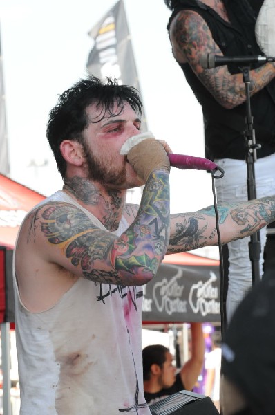 Aiden at Warped Festival, San Antonio, Texas