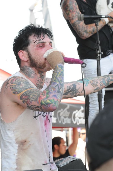 Aiden at Warped Festival, San Antonio, Texas