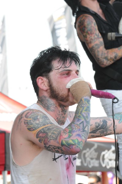 Aiden at Warped Festival, San Antonio, Texas