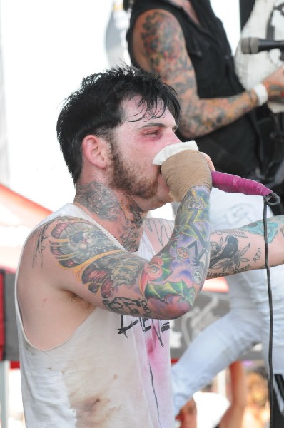 Aiden at Warped Festival, San Antonio, Texas