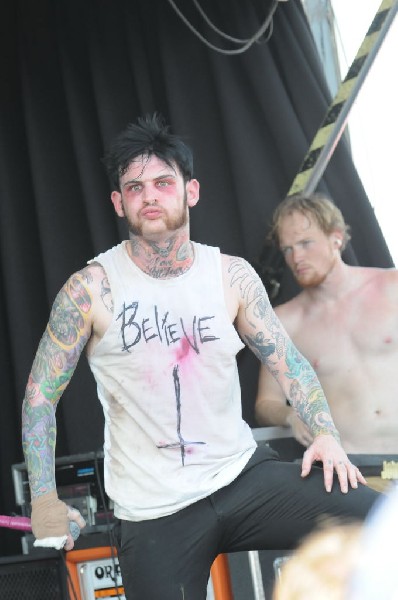 Aiden at Warped Festival, San Antonio, Texas