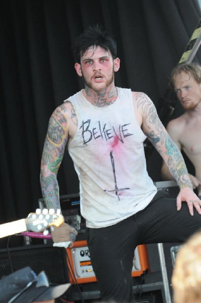 Aiden at Warped Festival, San Antonio, Texas