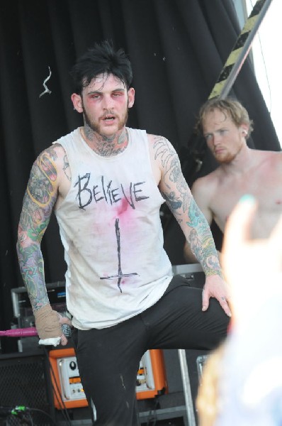 Aiden at Warped Festival, San Antonio, Texas